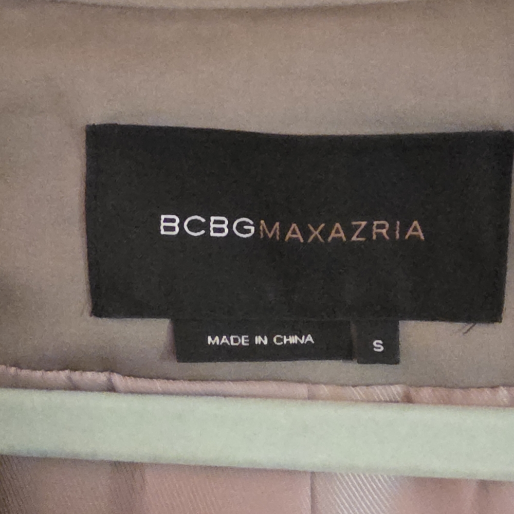 BCBGMaxAzria Khaki Double-Breasted Blazer - Picture 4 of 7